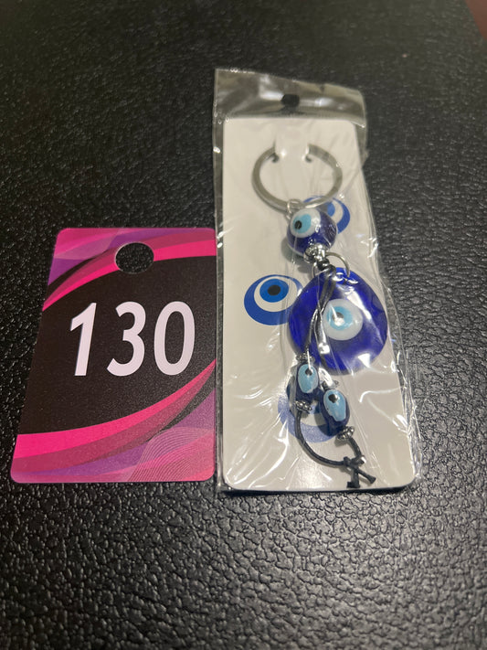 #130 Evil Eye Keychain