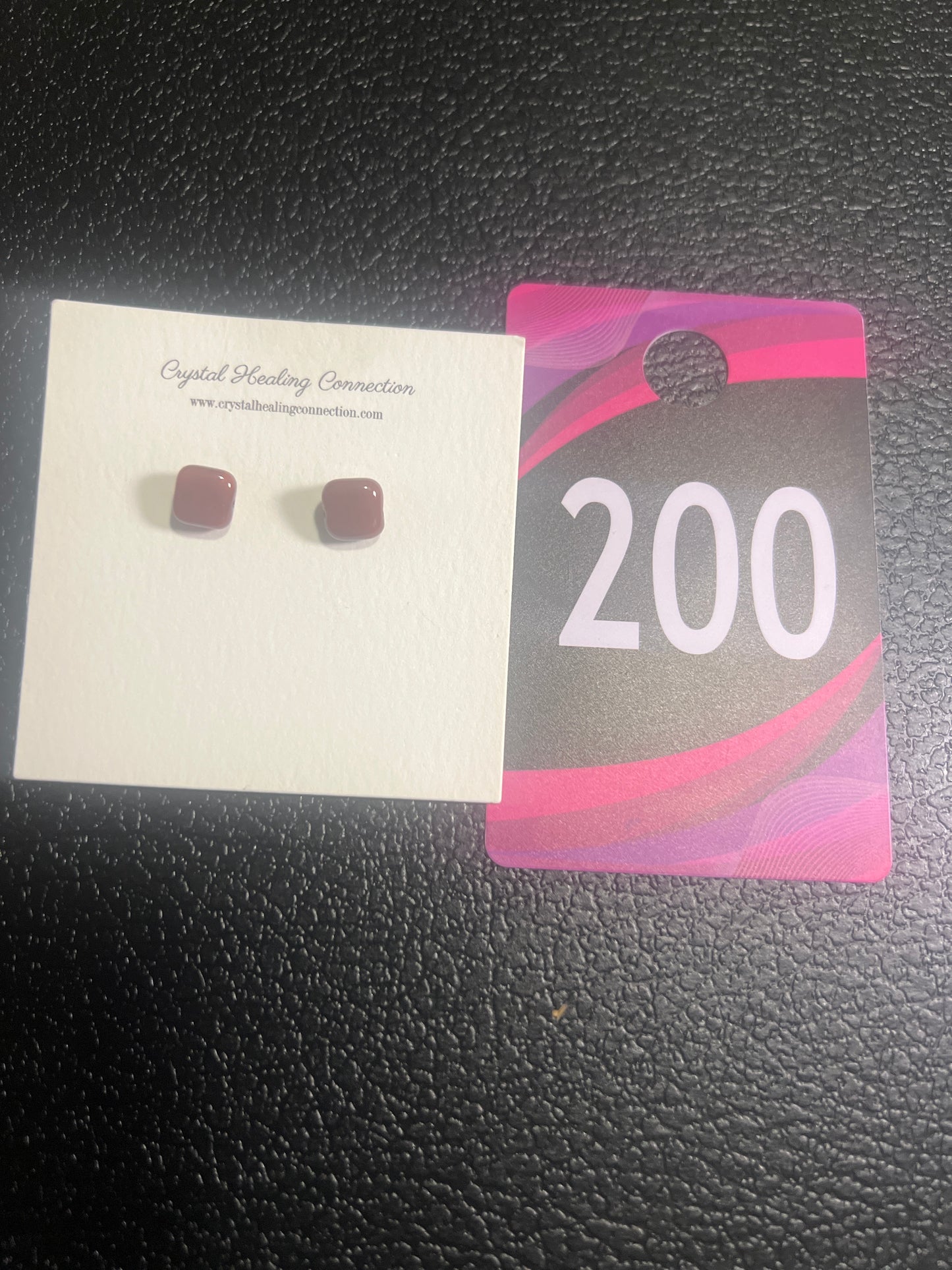 #200 Carnelian Stone Studs