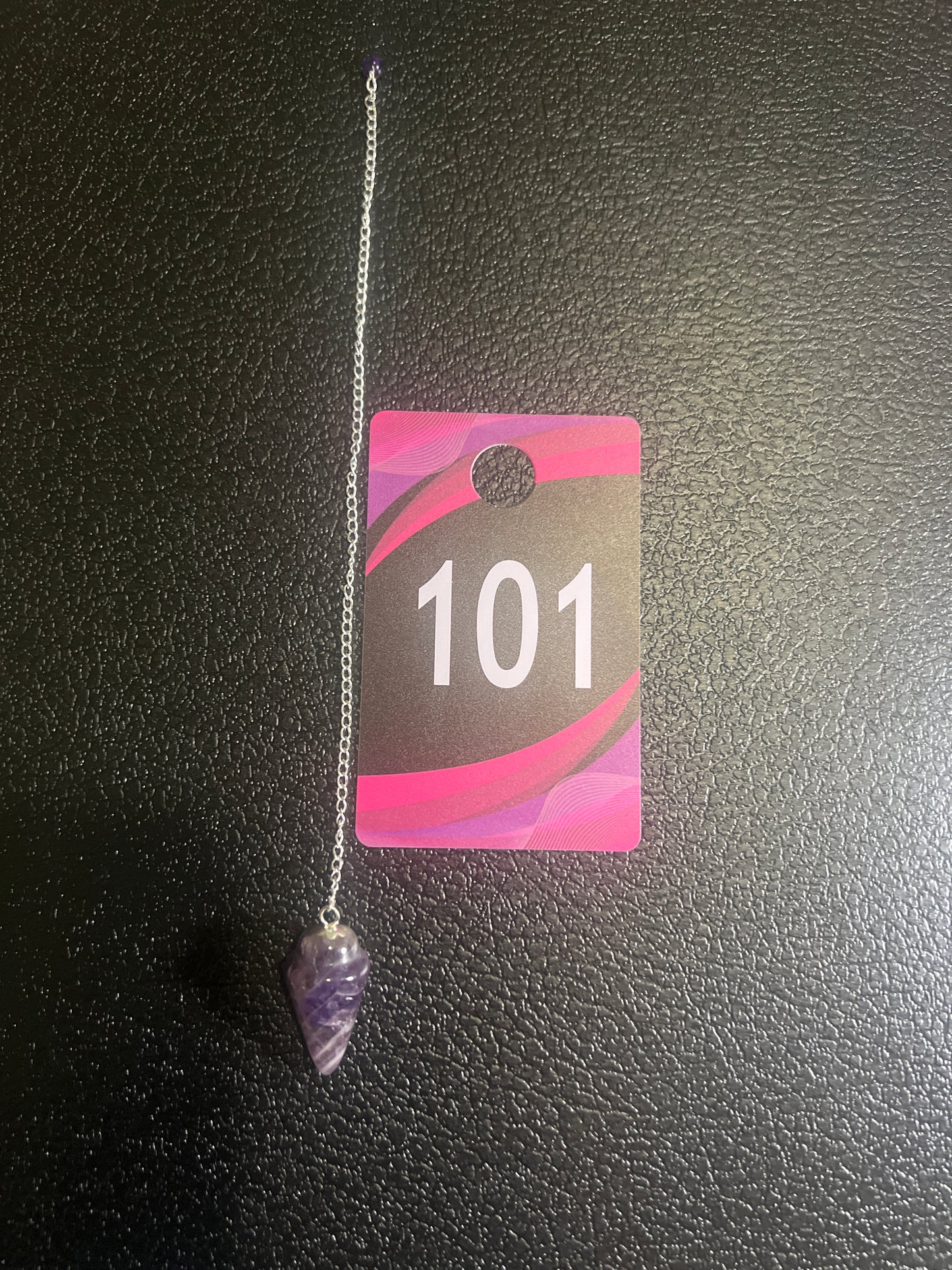 #101 Amethyst pendulum