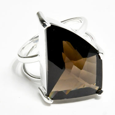 Smoky Quartz ring SIZE 9