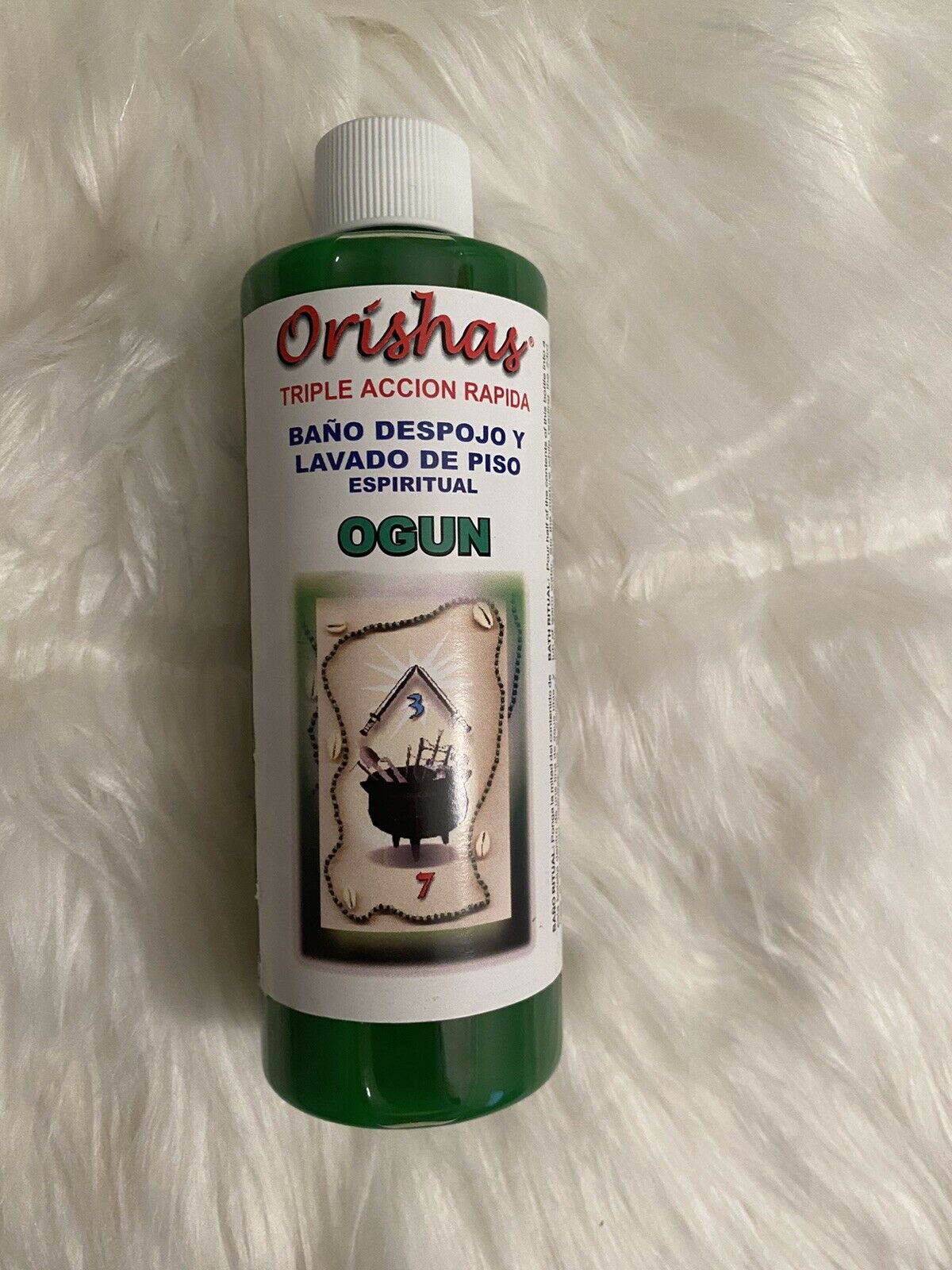 OGUN Orisha -8 OZ.~RITUAL BATH & FLOOR WASH