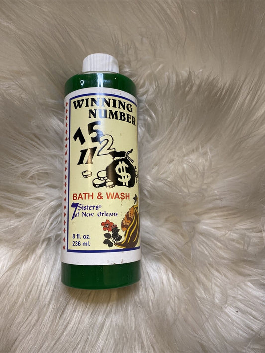 WINNING NUMBER 8oz.~RITUAL BATH & FLOOR WASH