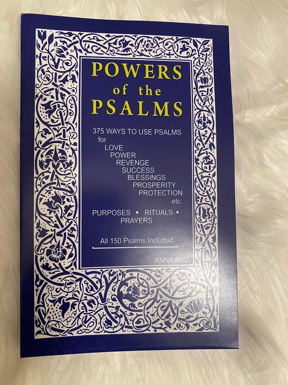 POWERS OF THE PSALMS - ANNA RIVA - PAPERBACK