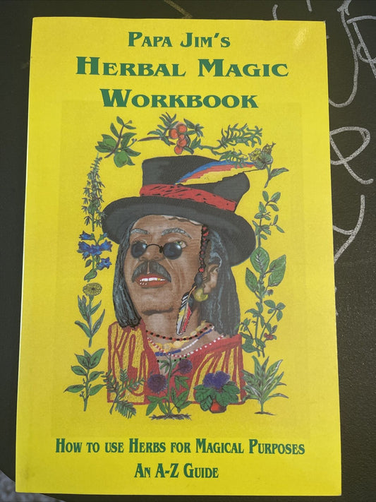 PAPA JIM'S HERBAL MAGIC WORKBOOK By Original Publications Spiritual Books