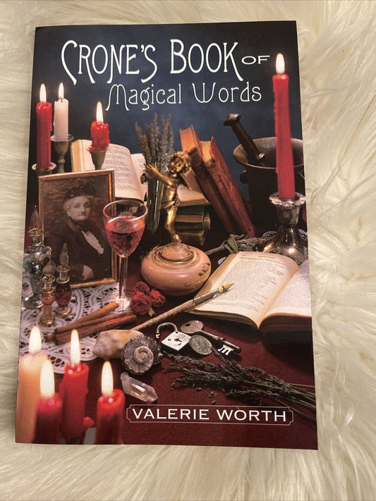 Crone's Book of Magical Words by Valerie Worth