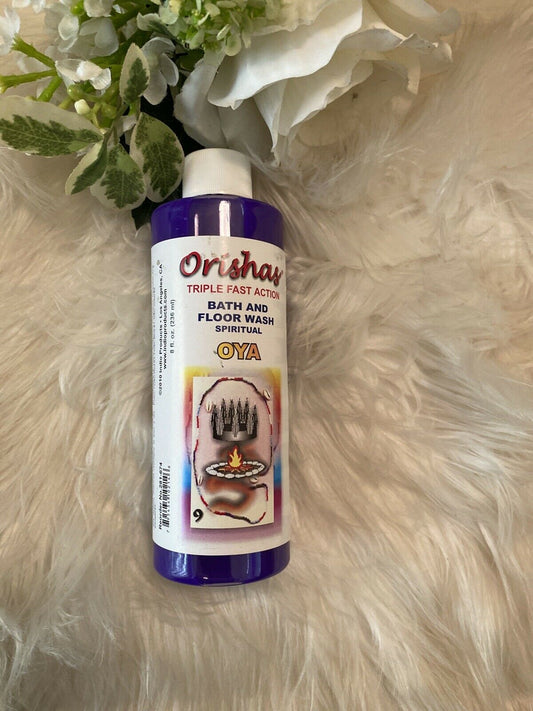 OYA Orisha  -8 OZ.~ RITUAL BATH & FLOOR WASH